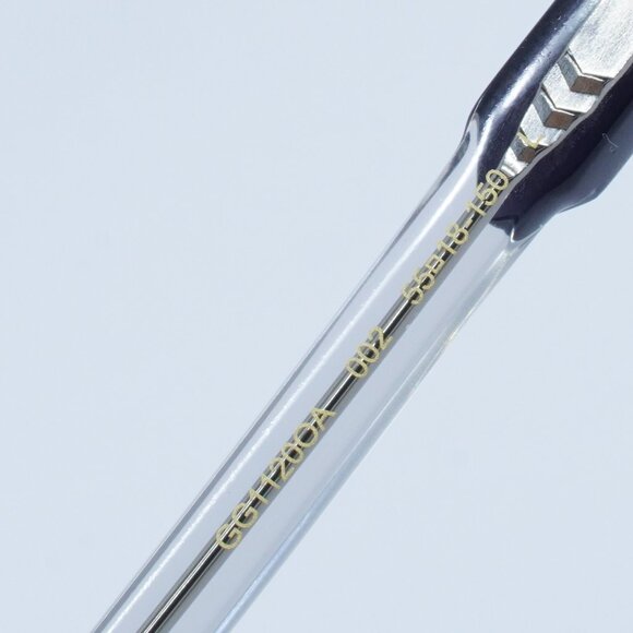 Gucci GG1120OA 002 Eyeglasses Grey 55mm Square Frame - Picture 8 of 11